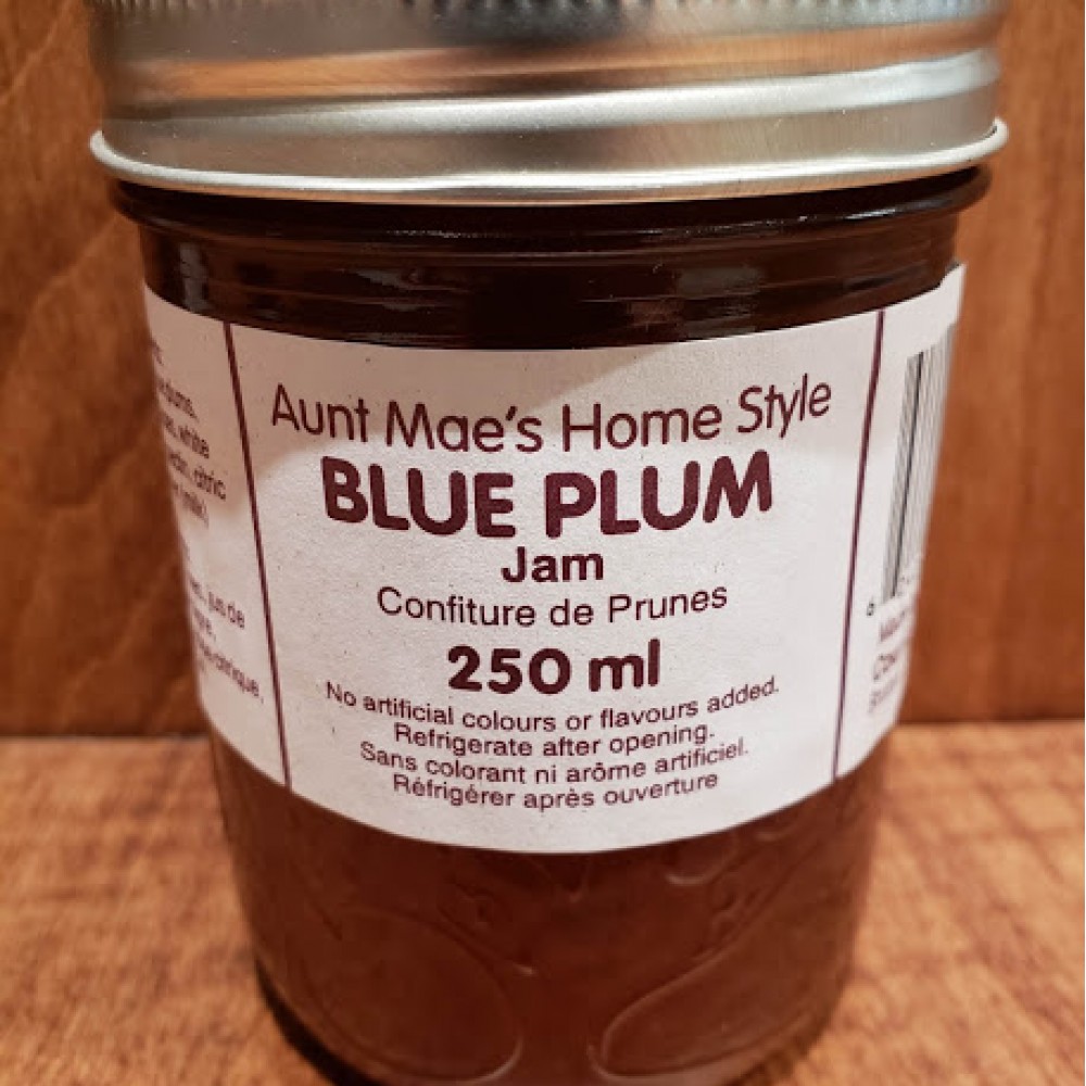 Homemade Blue Plum Jam 