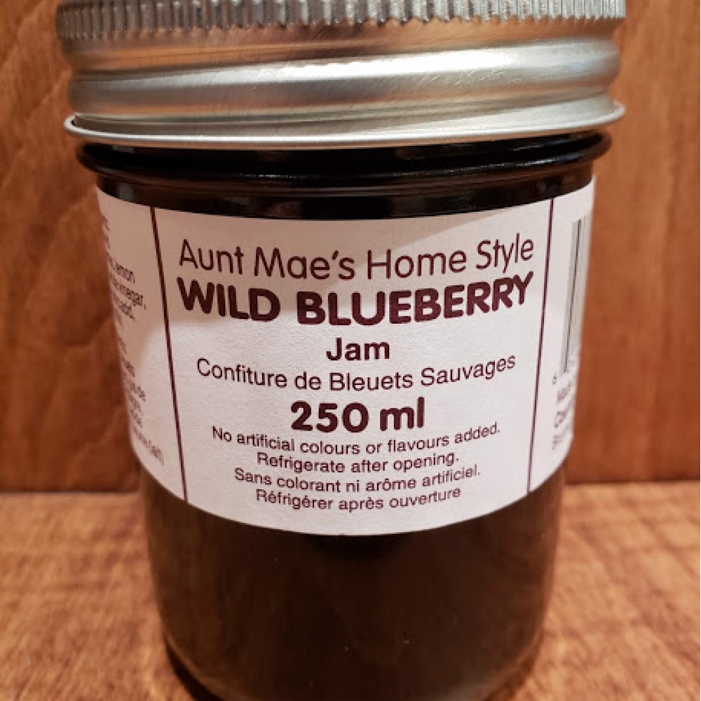 Homemade Wild Blueberry Jam